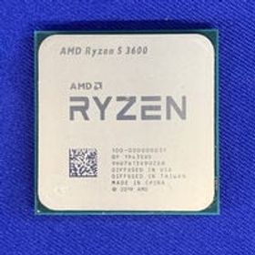 中古 AMD Ryzen 5 3600 (AM4/3.6/35M/C6/T12/65W) 140027 状態： Cランク