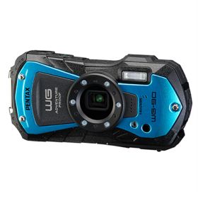 PENTAX （ペンタックス） 防水デジタルカメラ WG-90 ブルー ブルー