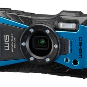 【新品/取寄品】PENTAX WG-90 ブルー 防塵防滴 耐衝撃 耐寒性能 ンパクトデジタルカメラ ペンタックス