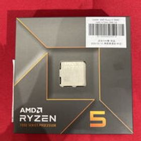 中古 AMD Ryzen 5 7600X (AM5/4.7GHz/38M/C6/T12/105W 152464 状態： Bランク