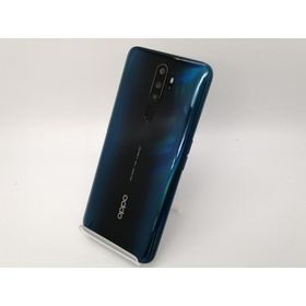 【中古】Oppo 楽天モバイル 【SIMフリー】 OPPO A5 2020 ブルー 4GB 64GB CPH1943【三宮センター】保証期間１ヶ月【ランクC】