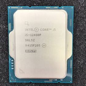 中古 INTEL Core i5 12400F (1700/2.5G/18M/C6/T12) 148615 状態： Cランク