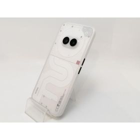 【中古】NOTHING 国内版 【SIMフリー】 Nothing Phone (2a) 12GB 256GB ミルク【津田沼】保証期間１ヶ月【ランクA】