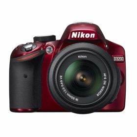 【中古】ニコン Nikon D3200 レンズキット レッド