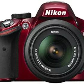 【中古】Nikon デジタル一眼レフカメラ D3200 レンズキット AF-S DX NIKKOR 18-55mm f/3.5-5.6G VR付属 レッド D3