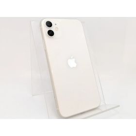 【中古】Apple au 【SIMロックあり】 iPhone 11 64GB ホワイト MWLU2J/A【津田沼】保証期間1ヶ月【ランクC】