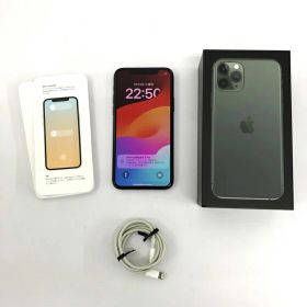 【中古】《ジャンク扱い》docomo iPhone11Pro 64GB ミッドナイトグリーン Apple MWC62J/A《スマホ・山城店》R1569