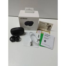 【美品】Victor nearphones HA-NP1T/ワイヤレスイヤホン/コールブラック