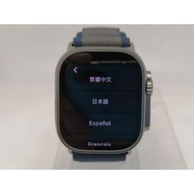 【中古】Apple Apple Watch Ultra2 49mm Cellular チタニウムケース/ブルーアルパインループ(M) MREP3J/A【日本橋3】保証期間１ヶ月【ランクB】