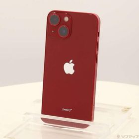 〔中古〕Apple(アップル) iPhone13 mini 128GB プロダクトレッド MLJG3J／A SIMフリー〔269-ud〕