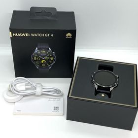 【美品】HUAWEI WATCH GT4 46mm PNX-B19 ブラック ファーウェイウォッチ本体 送料無料 中古 S146