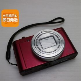 超美品 DSC-WX500 レッド 即日発送 コンデジ SONY Cyber-shot 本体 あすつく 土日祝発送OK
