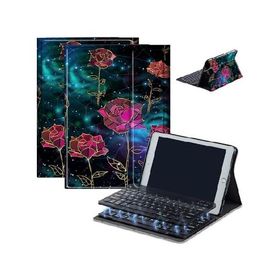 Case for Fire HD 10 ＆ 10 Plus Tablet (13th/11th Generation, 2023/2021 Release) 10.1" with Keyboard, PU Leather Multiple-Angles Keyboard C_並行輸入