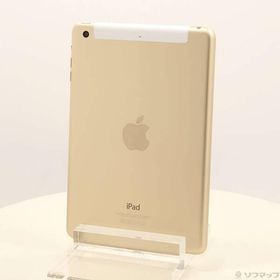 〔中古〕Apple(アップル) iPad mini 3 64GB ゴールド MGYN2J／A au〔262-ud〕