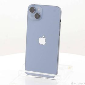 〔中古〕Apple(アップル) iPhone14 Plus 128GB ブルー MQ4H3J／A SIMフリー〔276-ud〕