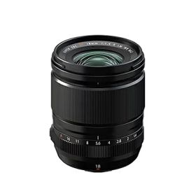 【中古】 富士フイルム(FUJIFILM) X 交換レンズ フジノン 単焦点 広角 大口径 18mm F1.4 防塵防滴耐低温 リニアモーター(静音) 絞りリング F XF18MMF1.4 R LM WR ブラック