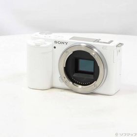 〔中古〕SONY(ソニー) VLOGCAM ZV-E10 ボディ ホワイト〔305-ud〕