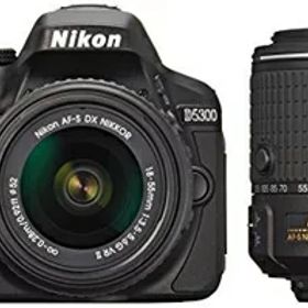 【中古】 Nikon デジタル一眼レフカメラ D5300 ダブルズームキット2 ブラック