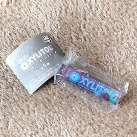 XYLITOL アクリルバーボールチェーン ピーチ