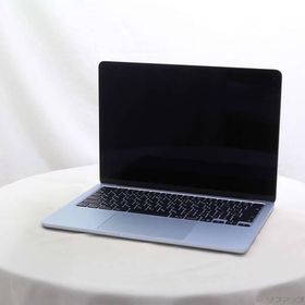 〔中古〕Apple(アップル) MacBook Air 13.6-inch Early-2025 MC6T4J／A Apple M4 10コアCPU_8コアGPU 16GB SSD256GB スカイブルー 〔15.7 Sequoia〕〔258-ud〕