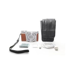Canon コンパクトデジタルカメラ PowerShot G9 X Mark II シルバー 1.0型センサー/F2.0レンズ/光学3倍ズーム PSG9XMARKIISL
