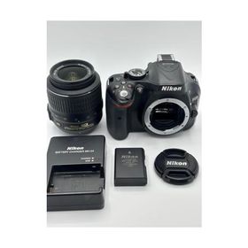 Nikon デジタル一眼レフカメラ D5200 レンズキット AF-S DX NIKKOR 18-55mm f/3.5-5.6G VR付属 ブラック D5200LKBK