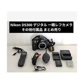 Nikon デジタル一眼レフカメラ D5300 ブラック 2400万画素 3.2型液晶 D5300BK