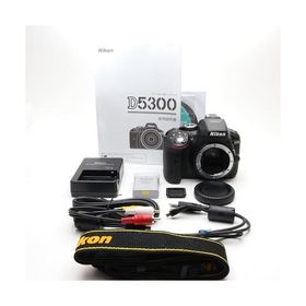 Nikon デジタル一眼レフカメラ D5300 ブラック 2400万画素 3.2型液晶 D5300BK