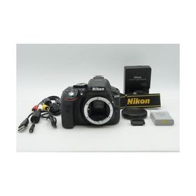 Nikon デジタル一眼レフカメラ D5300 ブラック 2400万画素 3.2型液晶 D5300BK