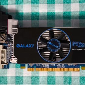 【ジャンク】GALAXY GTX750Ti 2GB グラフィックカード。