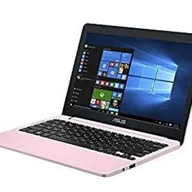 【中古】ASUS VivoBook E203NA ノートPC(ペタルピンク/11.6”(1366x768)/N3350/2.4GHz/2MB/4G/64G EMMC/802.11ac/BT4.1/Win10 Home 64B)