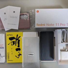 【極美品】Redmi Note 11 Pro SIMフリー バッテ約95％