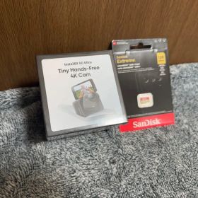 【新品未開封】insta360 GO Ultra黒（+MicroSD128GB）