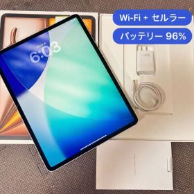 【極美品】iPad Air M2 13 128GB セルラー/箱付/96%