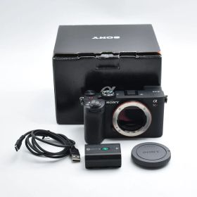 B#11633 SONY(ソニー) フルサイズ ミラーレス一眼カメラ α7CR ボディ(レンズなし) ブラック ILCE-7CR B