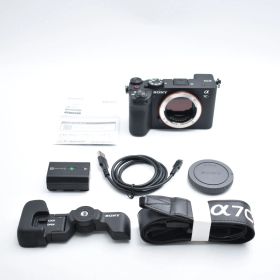 B#11682 SONY(ソニー) フルサイズ ミラーレス一眼カメラ α7CR ボディ(レンズなし) ブラック ILCE-7CR B