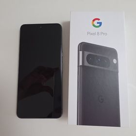 グーグル(Google)の美品！Google Pixel 8 Pro 512GB Obsidian(スマートフォン本体)