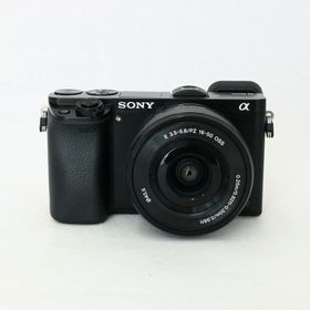 ソニー(SONY)の【中古】(ソニー) SONY α6000 [ILCE-6000] パワーズームレンズキット ブラック(コンパクトデジタルカメラ)