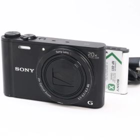 B- (並品) SONY ソニー Cyber-shot DSC-WX350 ブラック 初期不良返品対応 33-100