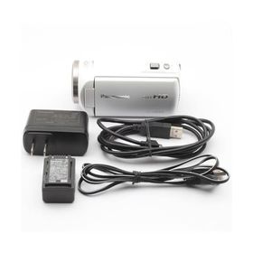 パナソニック HDビデオカメラ V480MS 32GB 高倍率90倍ズーム ホワイト HC-V480MS-W