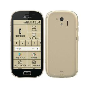 らくらくスマートフォンme F-03K[16GB] docomo ゴールド【安心…