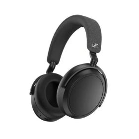 品 ゼンハイザー(Sennheiser) ワイヤレスヘッドホン bluetooth MOMENTUM 4 Wireless ブラック + エージング音源セット 高性能ドライバー ノイズキャンセリング 60時間再生 タッチパネル 低遅延 aptX Adaptive マルチポイント 国内正規品