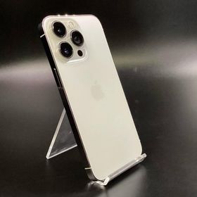 【全額返金保証】【最速発送】 iPhone 13 Pro 128GB シルバー docomo SIMフリー 白ロム 動作確認済 77%