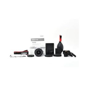 Canon ミラーレス一眼カメラ EOS M100 EF-M15-45 IS STM レンズキット(ホワイト) EOSM100WH1545ISSTMLK