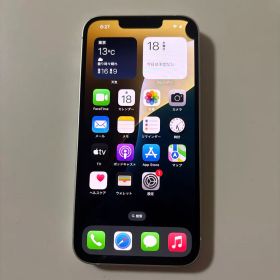 iPhone 13 ホワイト 本体256GB SIMフリー 小さな液晶漏れあり