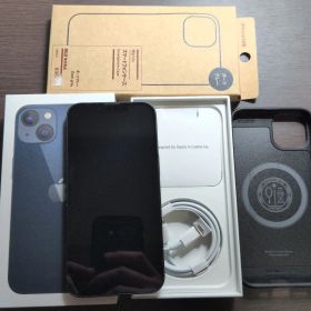 Apple iPhone 13 128gb 本体+Spigen MUJIケース