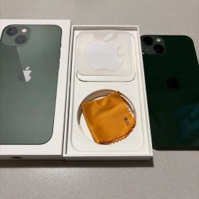 【美品】Apple iPhone 13 グリーン 本体