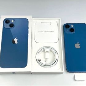 Apple iPhone 13 ブルー 本体 傷あり