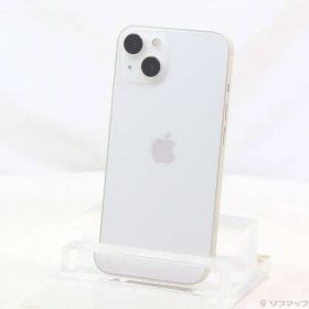 ソフマップ 〔中古品〕 iPhone13 128GB スターライト MLND3J／A SIMフリー 〔ネットワーク利用制限▲〕【377】