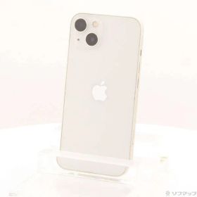 ソフマップ 〔中古品〕 iPhone13 128GB スターライト MLND3J／A SIMフリー【348】
